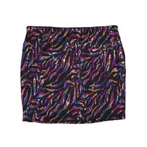 [Lily White] Stretch Sequins Skirt - Size L